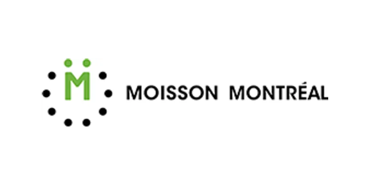 Moisson Montreal logo with green M