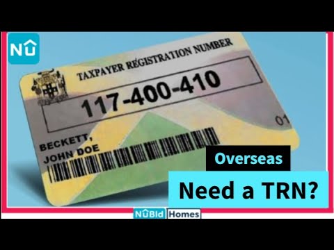 How to Apply for a TRN-Eservices